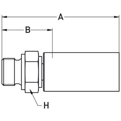 Crimped Thermoplastic UHP Hose Fittings TX Series