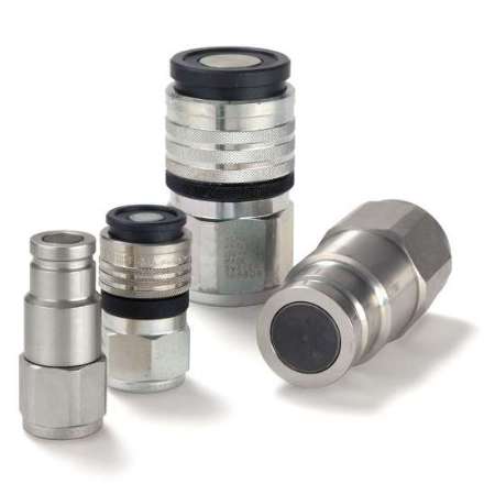 Hydraulische Schnellkupplungen 3/8 NPT - 2-tlg Set Mit Staubkappen Bis 5076 PSI