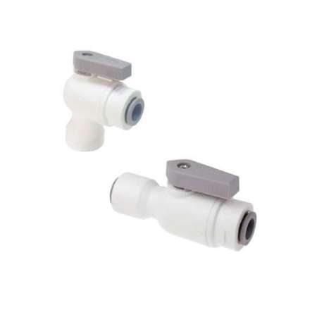 Bild für Kategorie  LIQUIfit Polymer-Kugelhähne für Lebensmittel und Getränke