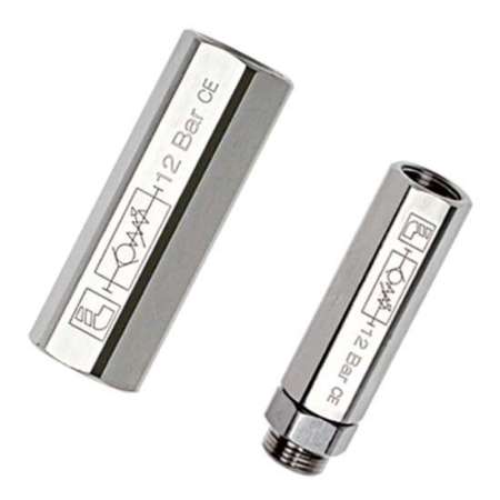 Bild für Kategorie Einstellbares Rückschlagventil aus Messing vernickelt