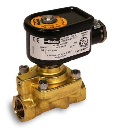 Bild für Kategorie Indirekt wirkende Magnetventile der Produktserie H für Industrie- und Prozessanwendungen