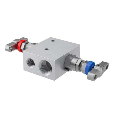 Bild für Kategorie 2-, 3- und 5-Wege-Ventilverteiler für Geräte, Nadelmuster, Fernmontage – Baureihe H