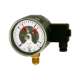 Bild von Kontaktmanometer, G 1/2 radial unten, Messber. 0-400,0 bar, Ø 100