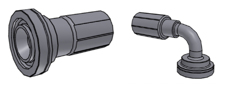Bild für Kategorie Gerade / 90°