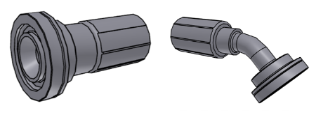 Bild für Kategorie Gerade / 45°
